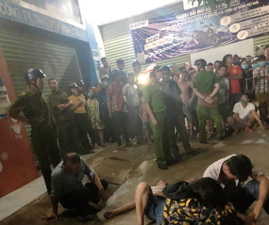 Hiện trường vụ việc. Ảnh: H.P