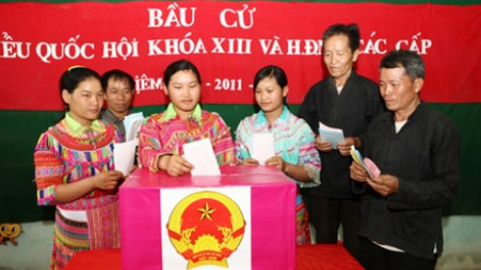 Phải có ít nhất 18% tổng số trong danh sách chính thức ứng cử đại biểu Quốc hội là người dân tộc thiểu số.