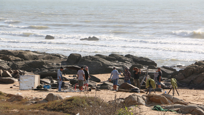 Khu vực chân đèo Nước Ngọt.