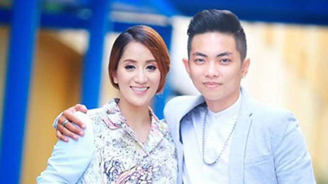 Phan Hiển luôn đồng hành cùng Khánh Thi trong các hoạt động của cô.