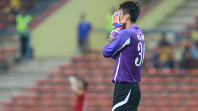 Thủ môn Hoài Anh.