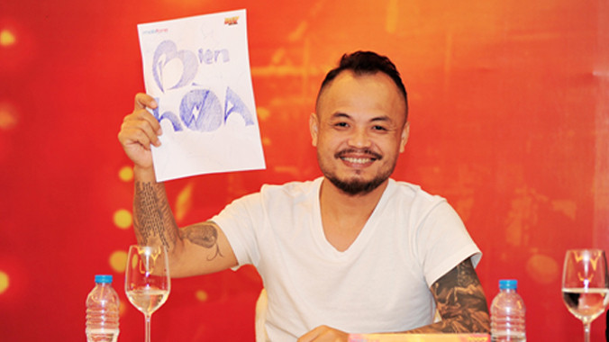 Trần Lập cởi mở chia sẻ tại buổi Giao lưu MobiFone RockStorm7 tại Biên Hòa