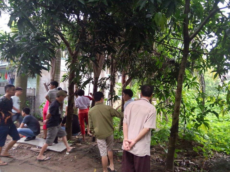 Hiện trường nơi phát hiện thi thể nạn nhân