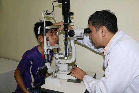 Nhật được điều trị tại bệnh viện ĐK tỉnh Hà Tĩnh.