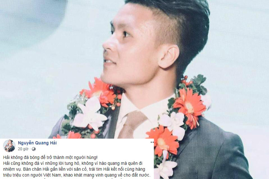 Quang Hải lần đầu lên tiếng sau khi bị 'tố' mắc bệnh ngôi sao