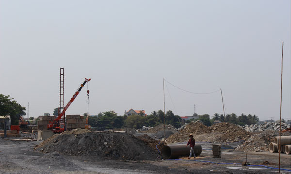 Chủ đầu tư dự án Cải tạo cảnh quan và Phát triển đô thị ven sông Đồng Nai xin tạm dừng thi công.