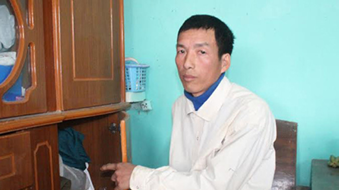 Ngăn tủ nơi cất tiền, vàng bị lấy cắp.