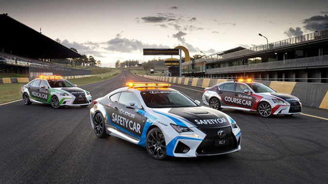 Lexus RC F với nhiều vai trò khác nhau.