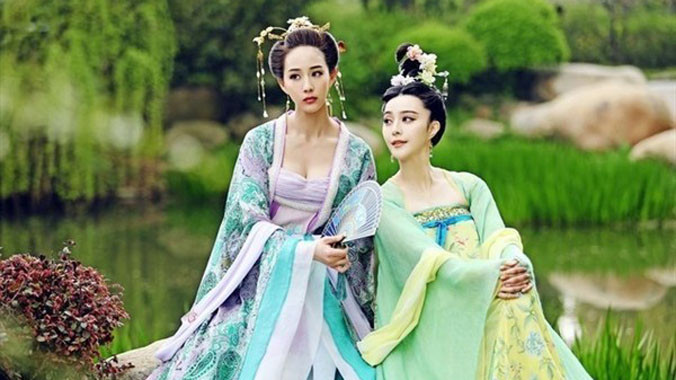 Một cảnh trong phim "Võ Mỵ Nương truyền kỳ".