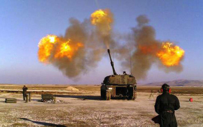 Pháo binh Thổ Nhĩ Kỳ. (Ảnh: Daily Sabah)