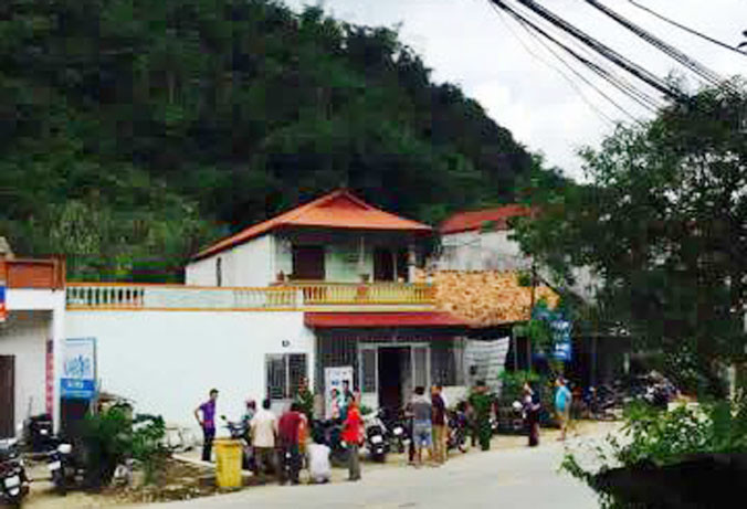 Hiện trường vụ việc. Ảnh: TL.