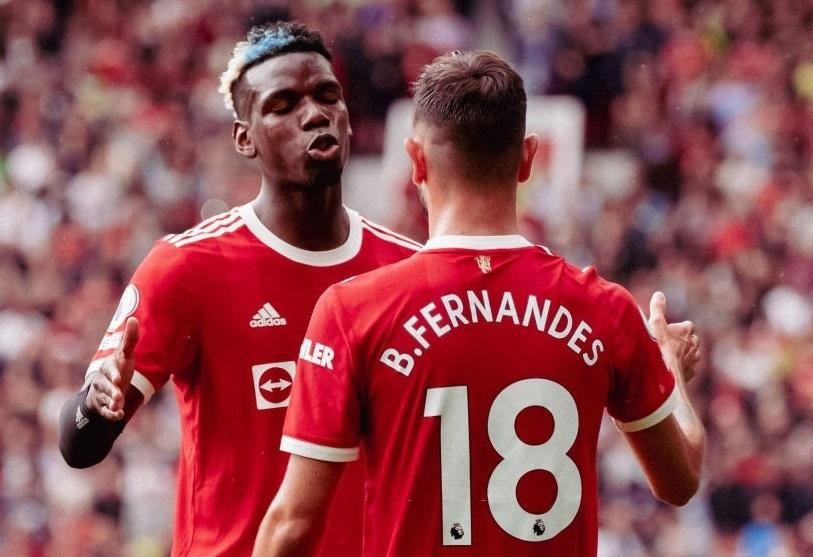 Bruno và Pogba lập kì tích trong ngày M.U đại thắng