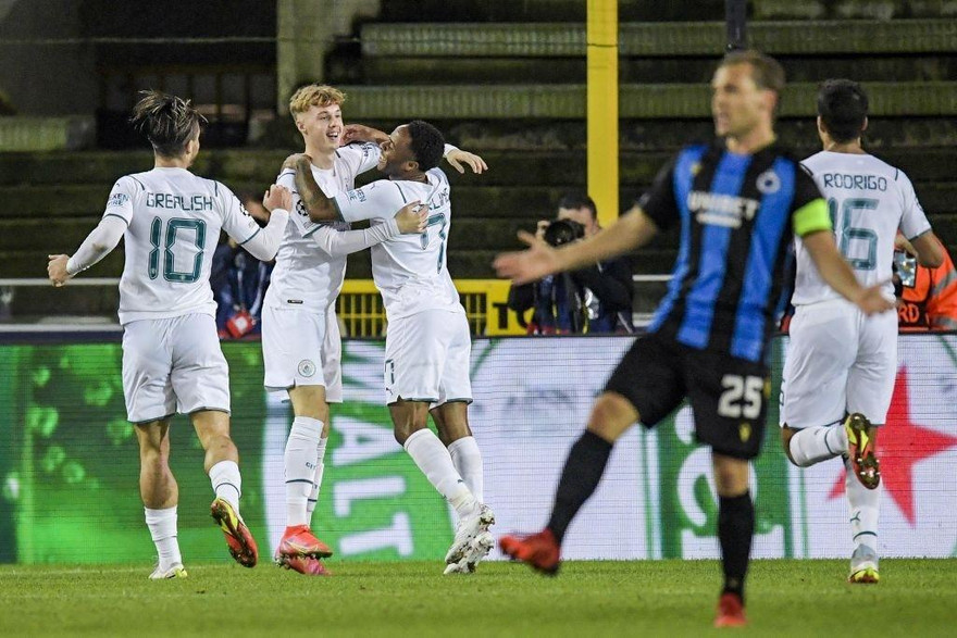 Man City thắng tưng bừng 5-1 ở Champions League