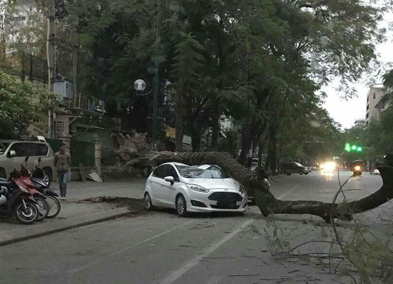 Hiện trường vụ việc.