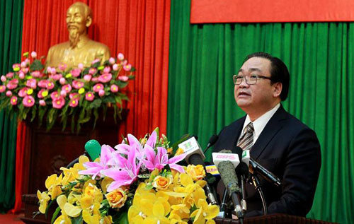 Bí thư Thành ủy Hà Nội Hoàng Trung Hải