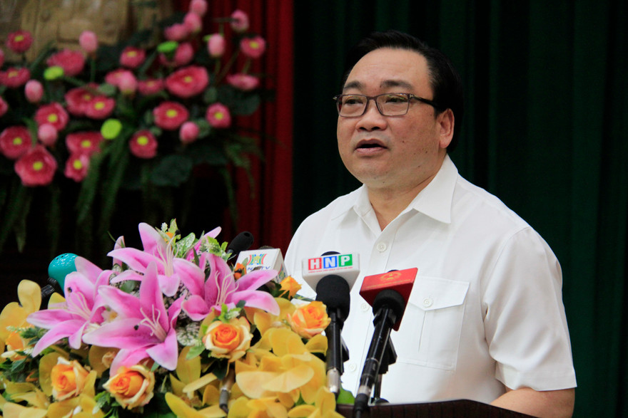 Bí thư Thành ủy Hà Nội Hoàng Trung Hải