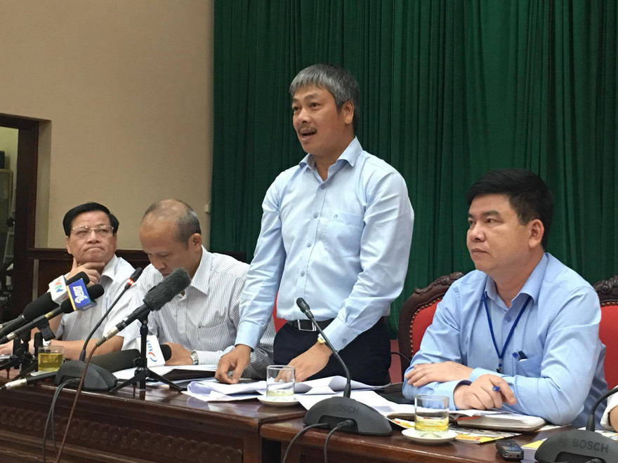 Ông Vũ Duy Tuấn, Phó Giám đốc Sở KH&ĐT Hà Nội. Ảnh: Trường Phong