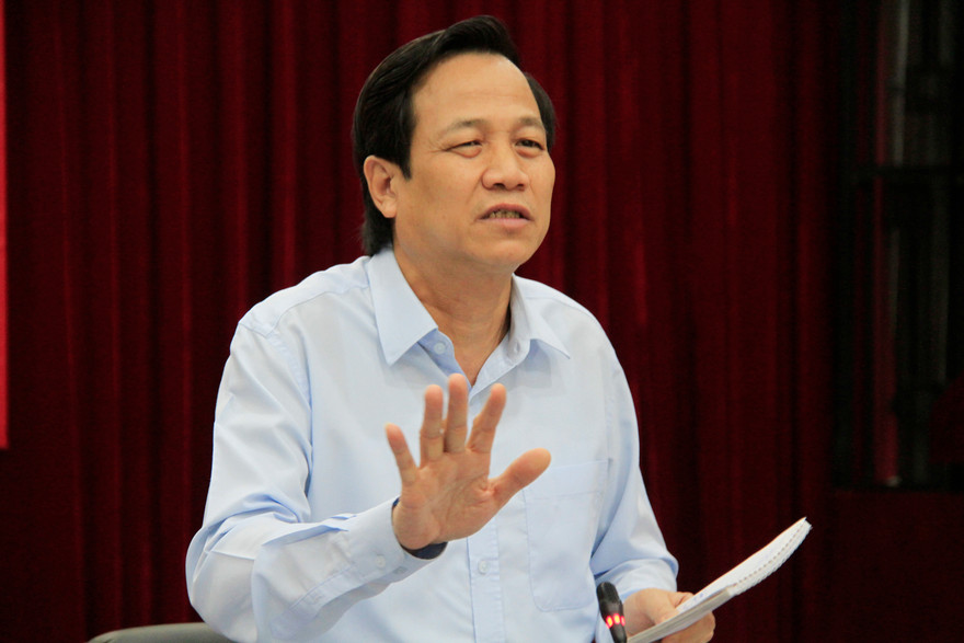 Bộ trưởng Bộ LĐTB&XH Đào Ngọc Dung. Ảnh: Trường Phong