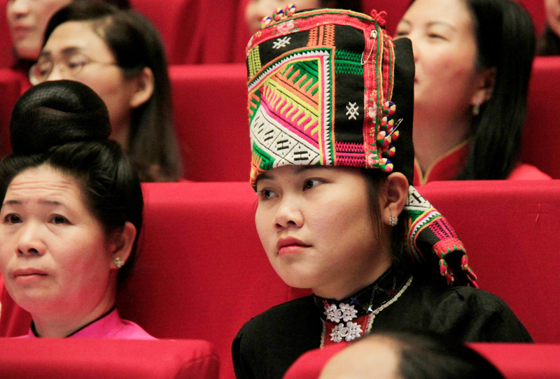 Rực rỡ sắc màu tại ĐH Hội Liên hiệp phụ nữ Việt Nam 