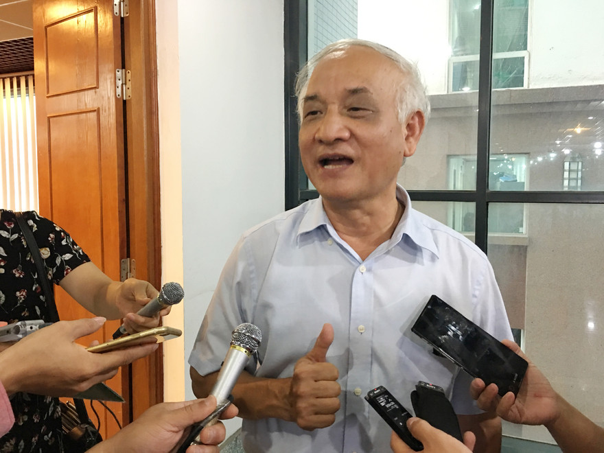 PGS.TS Trần Đức Cường, Chủ tịch Hội Khoa học Lịch sử Việt Nam. Ảnh: Trường Phong