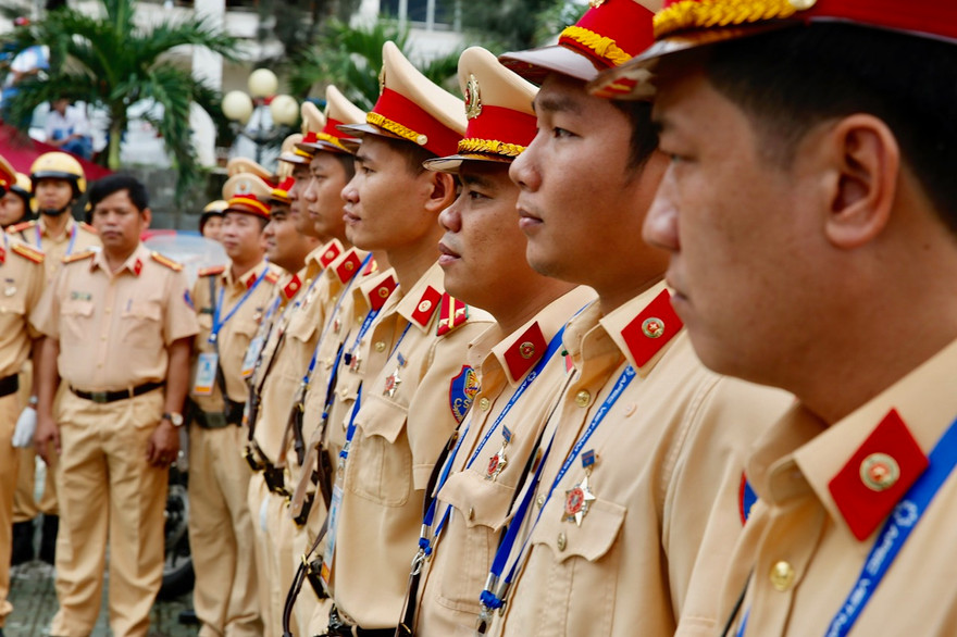 TP Hồ Chí Minh 'chi viện' 100 CSGT cho Đà Nẵng dịp APEC