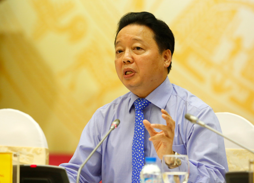 Bộ trưởng Trần Hồng Hà. Ảnh: Như Ý