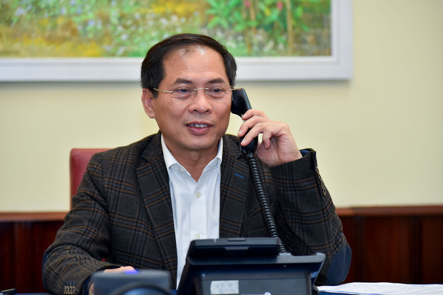 Thứ trưởng ngoại gia Bùi Thanh Sơn. (Ảnh: Mofa)