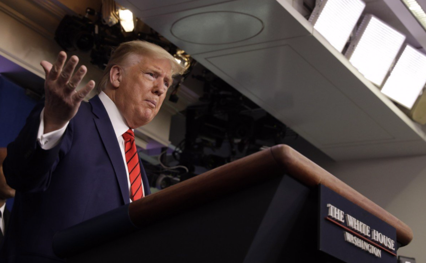 Tổng thống Mỹ Donald Trump. (Ảnh: TNS)