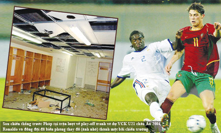 Ronaldo từng gieo rắc kinh hoàng trên đất Pháp