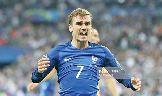 Griezmann suýt khoác áo tuyển Bồ Đào Nha