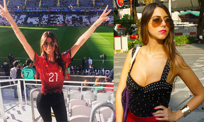 Mỹ nhân chắp cánh cho hậu vệ Bồ Đào Nha