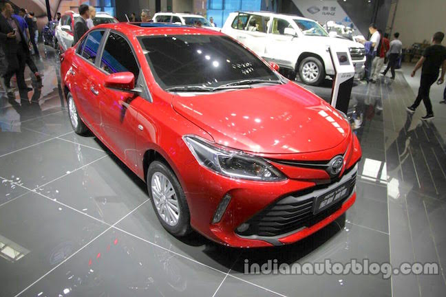 Toyota Vios 2016 lộ diện tại Trung Quốc
