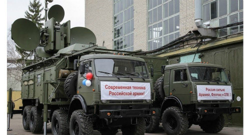 Hệ thống tác chiến điện tử Krasukha-4. Ảnh: Sputnik.