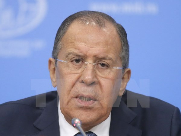 Ngoại trưởng Nga Sergei Lavrov. (Nguồn: EPA/TTXVN) 