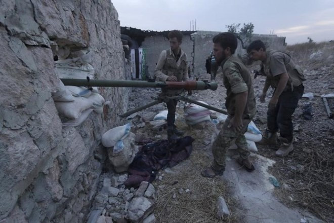 Lực lượng đối lập chống Tổng thống Syria Bashar al-Assad. (Ảnh: Reuters)