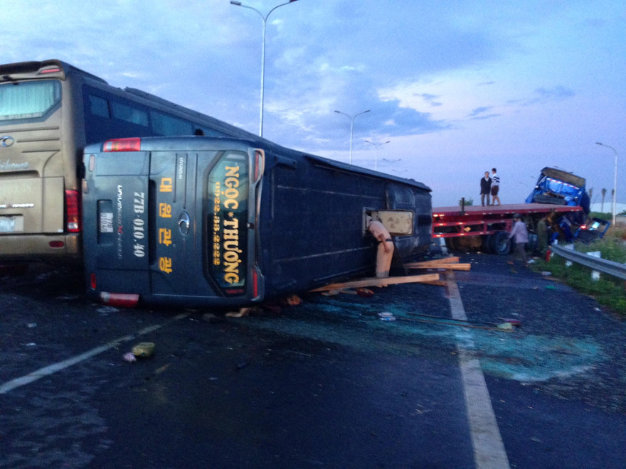 Hiện trường vụ tai nạn