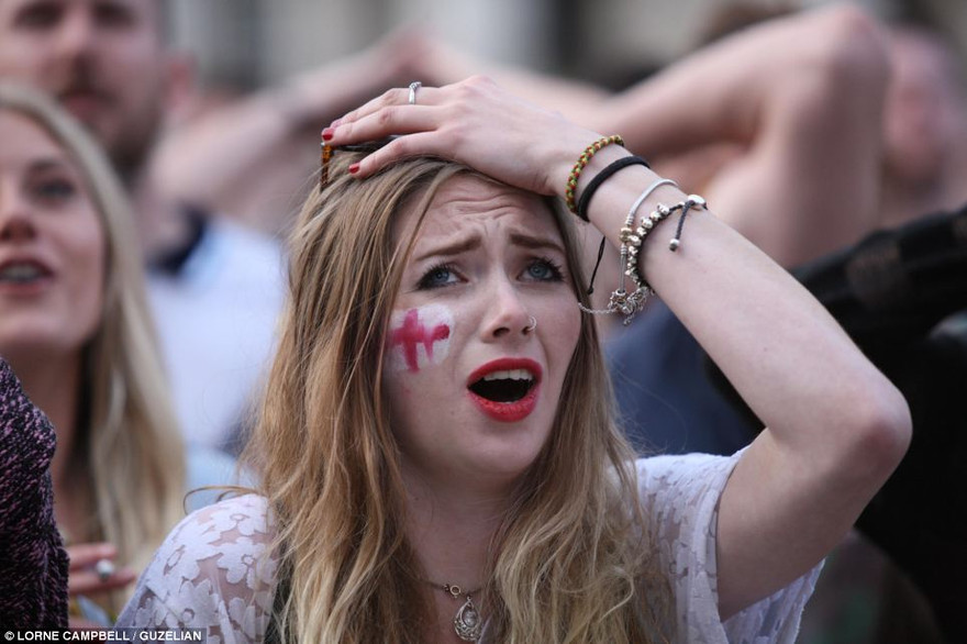 Nỗi thất vọng tràn trề của CĐV Anh