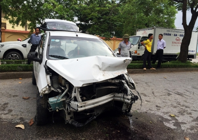 Hiện trường vụ việc.