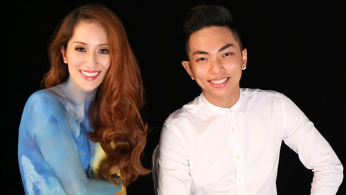 Nữ giám khảo hạnh phúc khi sắp sinh con đầu lòng.