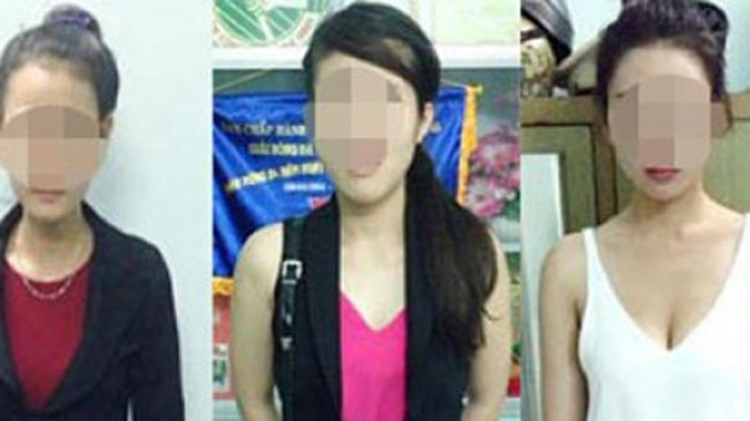 Các người mẫu trong đường dây bán dâm ngàn đô.