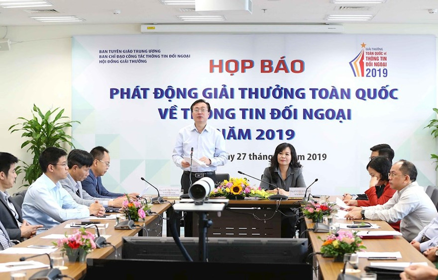 Phát động Giải thưởng toàn quốc về thông tin đối ngoại năm 2019