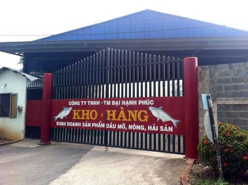 Ảnh công ty Đại Hạnh phúc đăng trên trang Focus Taiwan. 