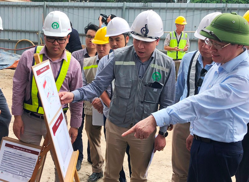 Đường sắt Nhổn - ga Hà Nội 'lùi' tiến độ đến năm 2022