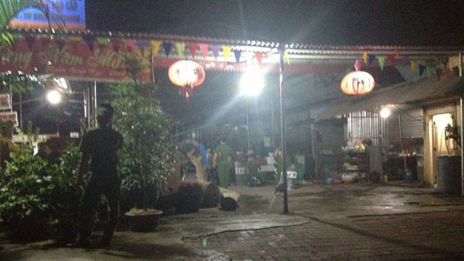 Lực lượng bao vây, bắt giữ các đối tượng tối 13/8