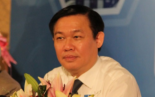 Trưởng ban Kinh tế Trung ương Vương Đình Huệ - Ảnh: Nhật Bình.