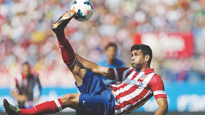 Diego Costa được kỳ vọng là vũ khí hủy diệt của Chelsea mùa tới. Ảnh: AP