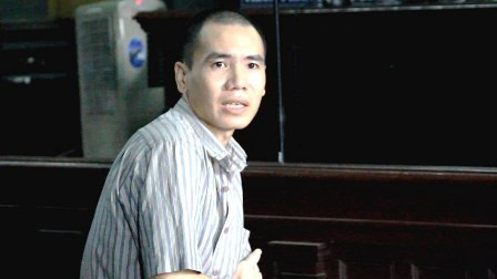 Bị cáo Thuật tại tòa phúc thẩm