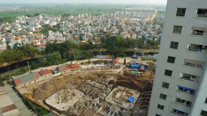Mô hình đô thị Hà Nội vẫn có quận, huyện và phường, xã. Ảnh: Hồng Vĩnh 