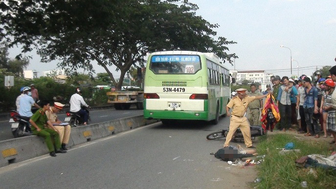 Hiện trường tai nạn