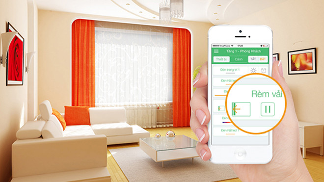 Bạn có thể tắt bật các thiết bị điện từ xa mà không phải dùng đến công tắc.